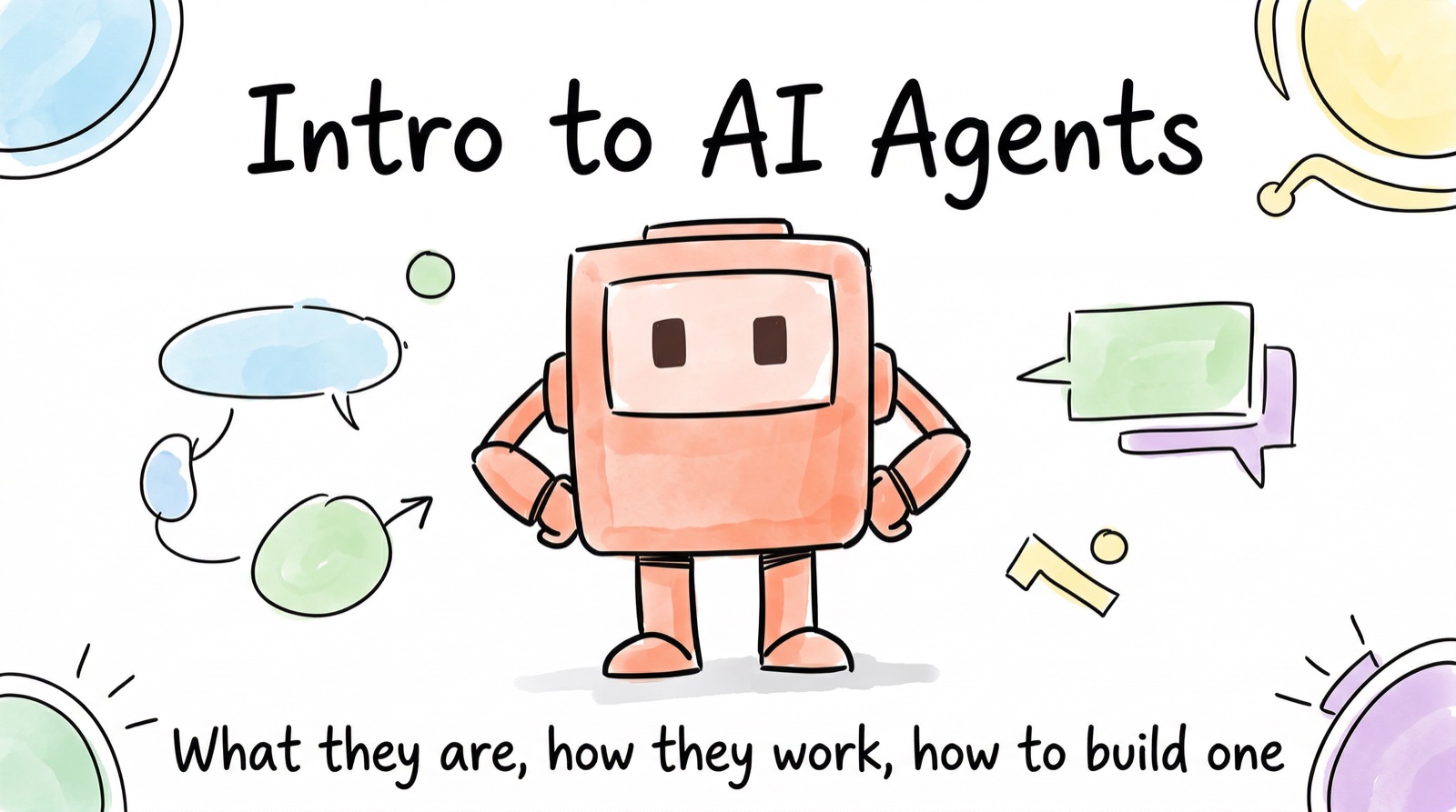 AI Agents robot mascot